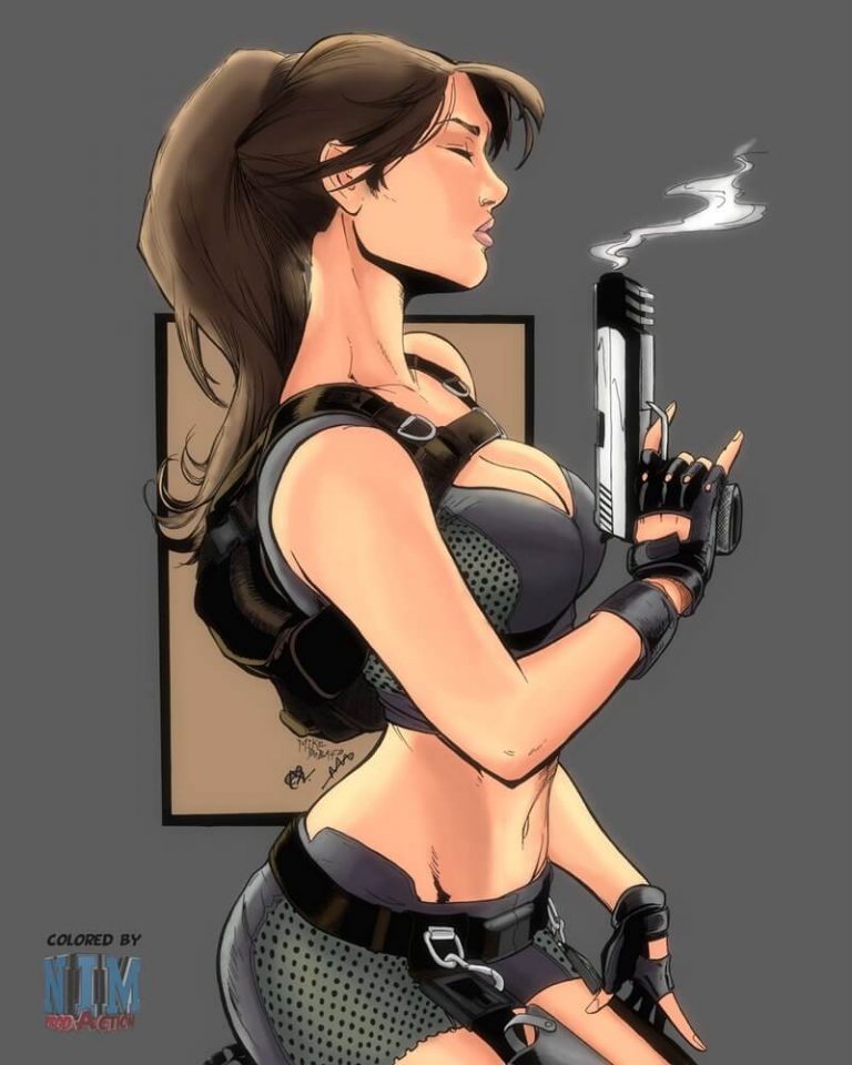 Lara croft bikini comics