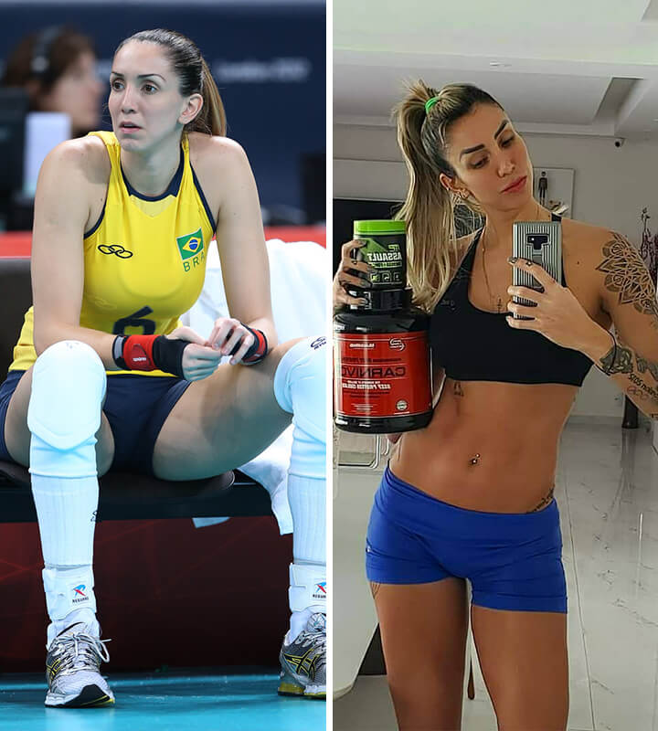 The Beautiful And Extremely Talented Brazilian Middle Blocker Thaisa Menezes 35