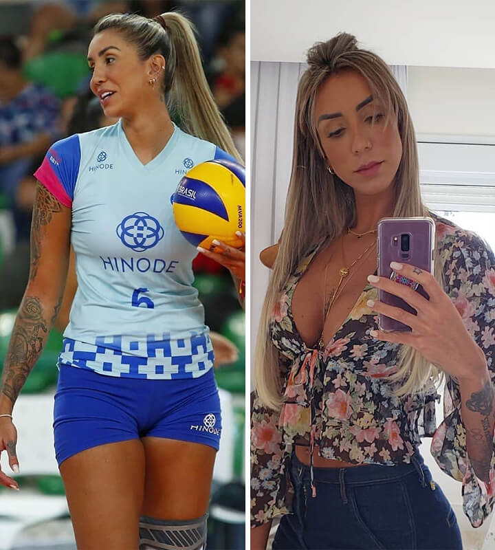 The Beautiful And Extremely Talented Brazilian Middle Blocker Thaisa Menezes 39