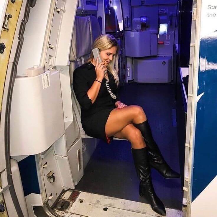 The Shockingly Raunchy Snaps Taken By Some Of Hottest Female Cabin Crew In The World! 117