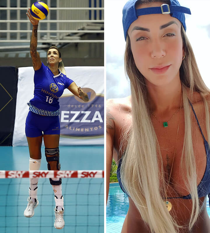 The Beautiful And Extremely Talented Brazilian Middle Blocker Thaisa Menezes 41