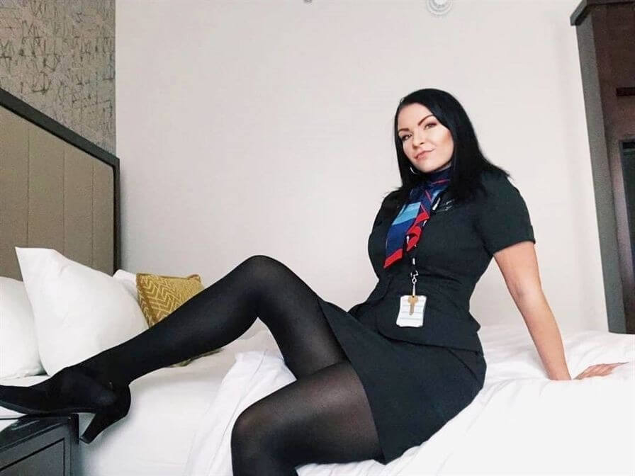 The Shockingly Raunchy Snaps Taken By Some Of Hottest Female Cabin Crew In The World! 40