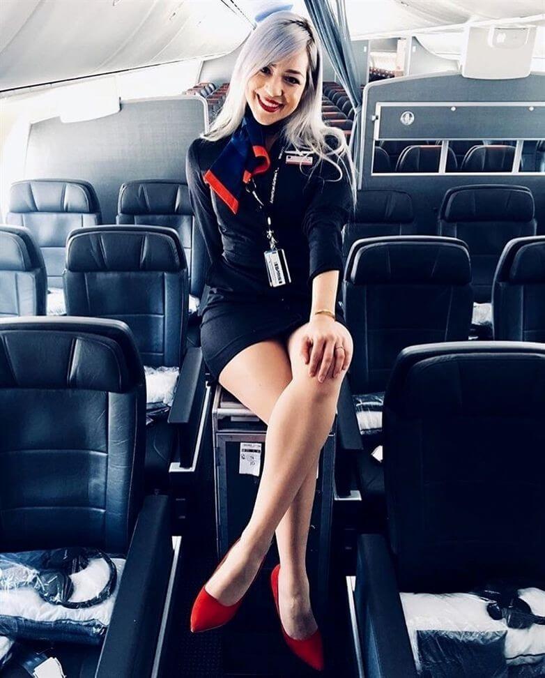 The Shockingly Raunchy Snaps Taken By Some Of Hottest Female Cabin Crew In The World! 14