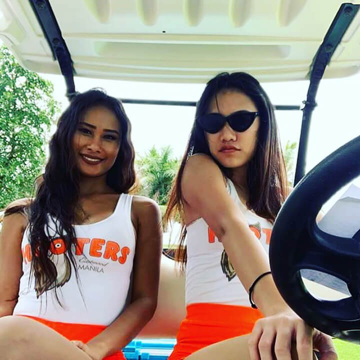 The Stunningly Beautiful Hooters Girls Can Give Me A Golf Lesson Any Day! 37