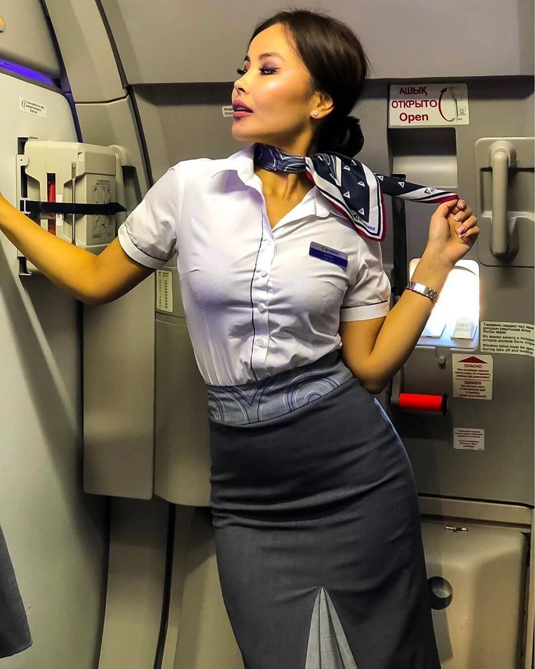 The Shockingly Raunchy Snaps Taken By Some Of Hottest Female Cabin Crew In The World! 10