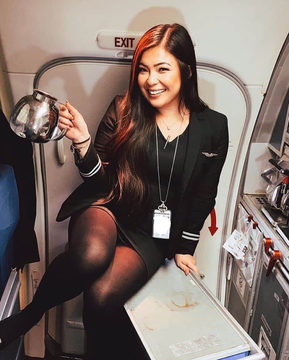 The Shockingly Raunchy Snaps Taken By Some Of Hottest Female Cabin Crew In The World! 15