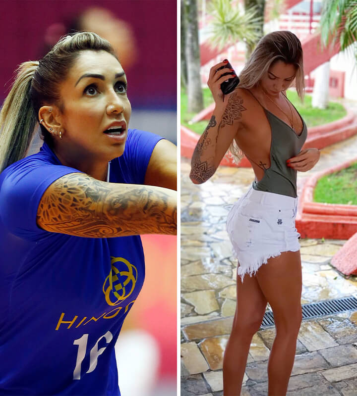 The Beautiful And Extremely Talented Brazilian Middle Blocker Thaisa Menezes 30