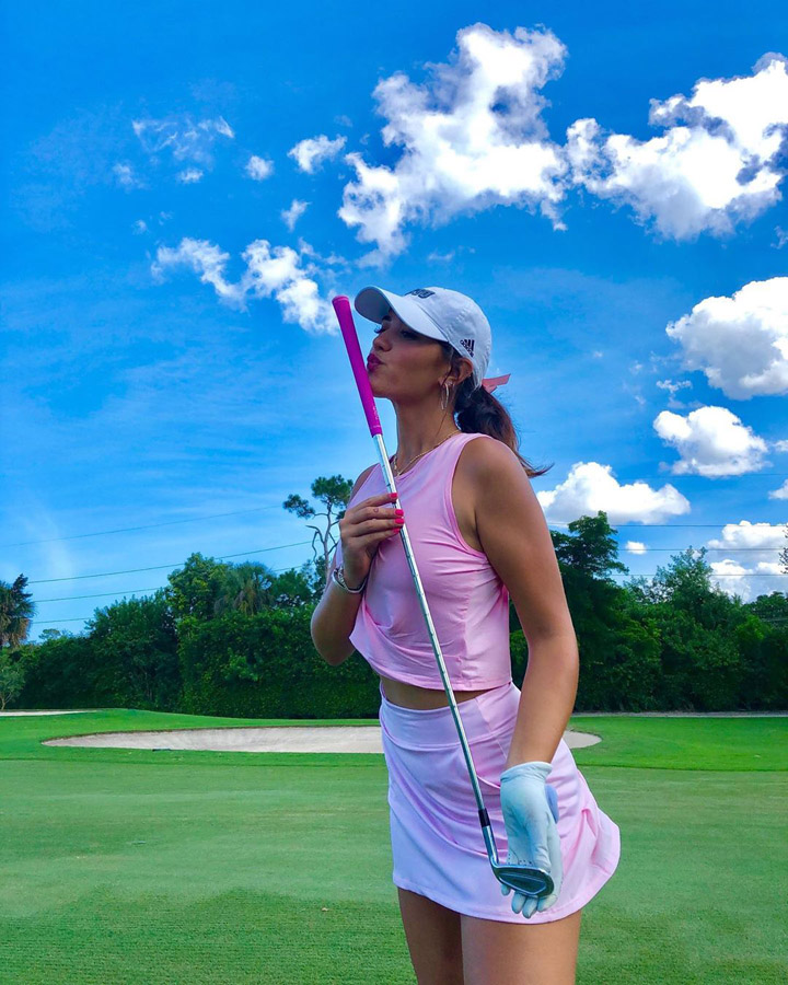 Could You Last The Full Twelve Holes With Golfing Goddess Hannah Leiner! 167