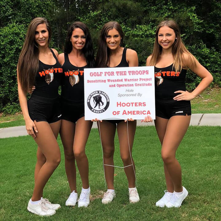 The Stunningly Beautiful Hooters Girls Can Give Me A Golf Lesson Any Day! 58