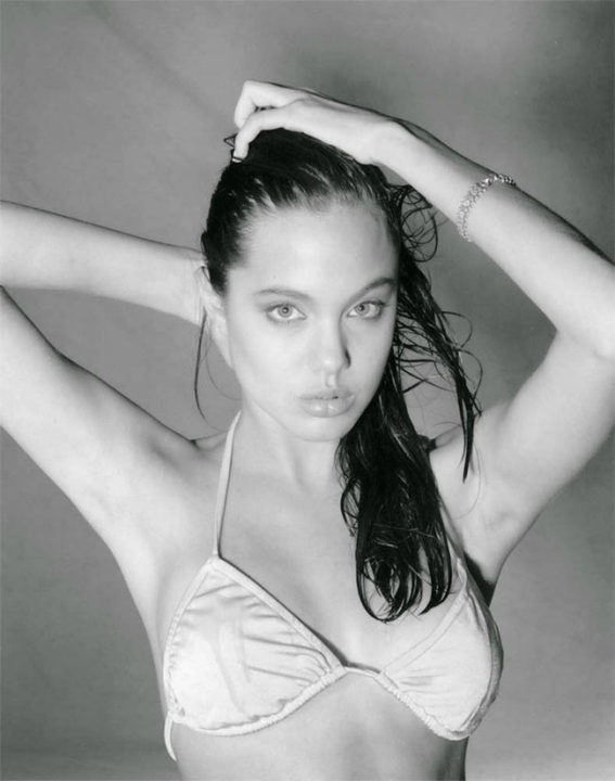 Angelina Jolie's Early Modeling Hot Photos Collection 413