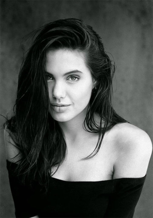 Angelina Jolie's Early Modeling Hot