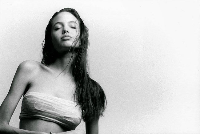 Angelina Jolie's Early Modeling Hot
