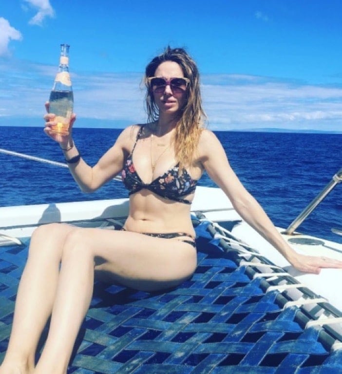 Whitney Cummings on Boat