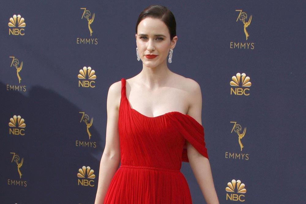 Rachel Brosnahan Hot in Red