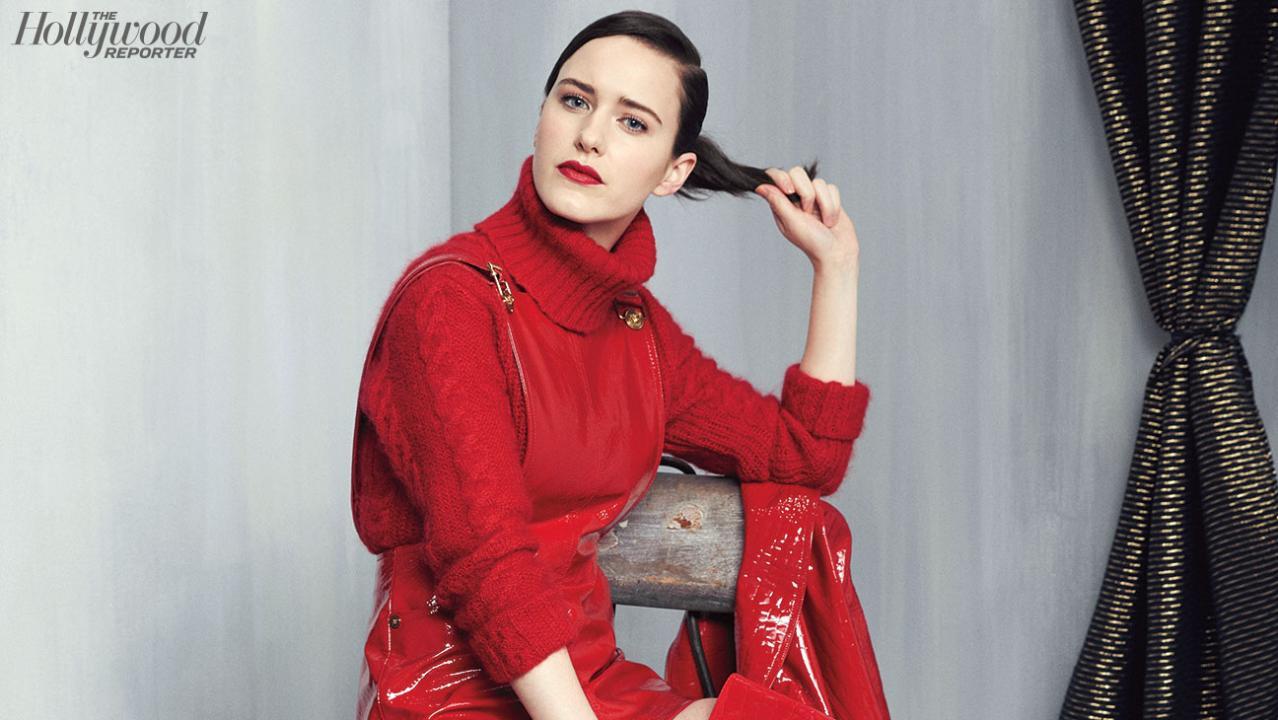 Rachel Brosnahan Hot in Red