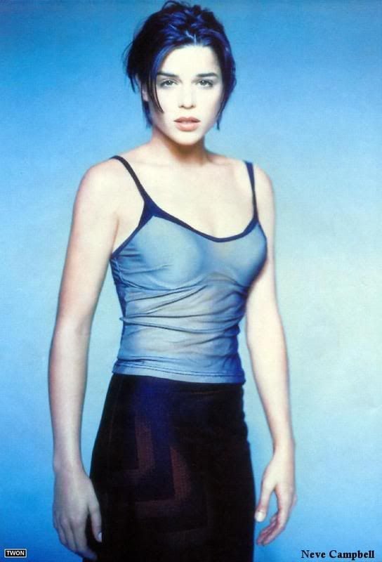 Neve Campbell on Photoshoot