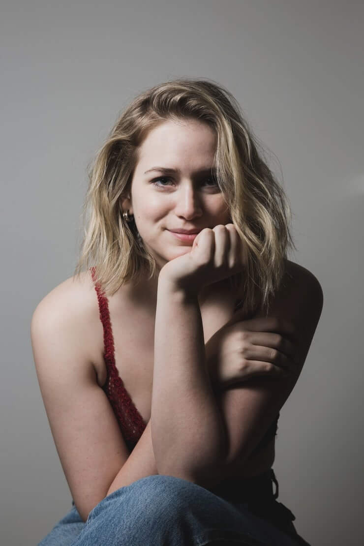 Elizabeth Lail sexy cleavages