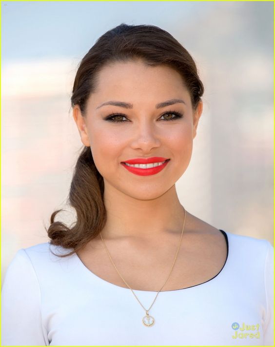 Jessica Parker Kennedy Red Lips