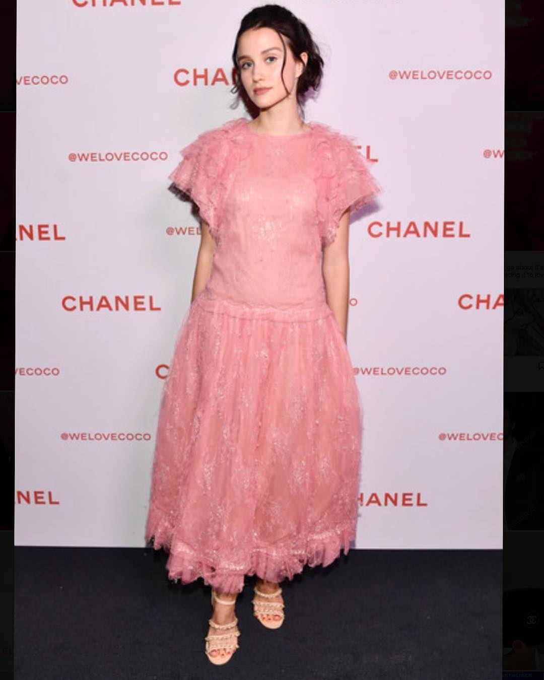 Julia Goldani Telles on Chanel