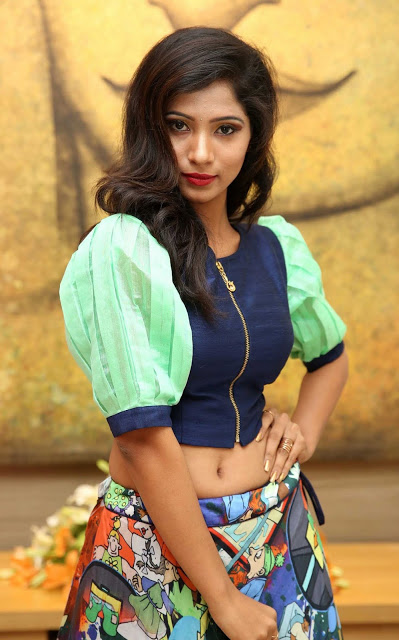 Swetha Mathi Hot Beautiful Actress Backless Pose Photos 10