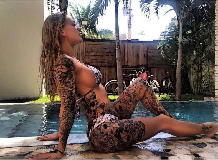 50+ Hot And Hardcore Tattooed Girls 12