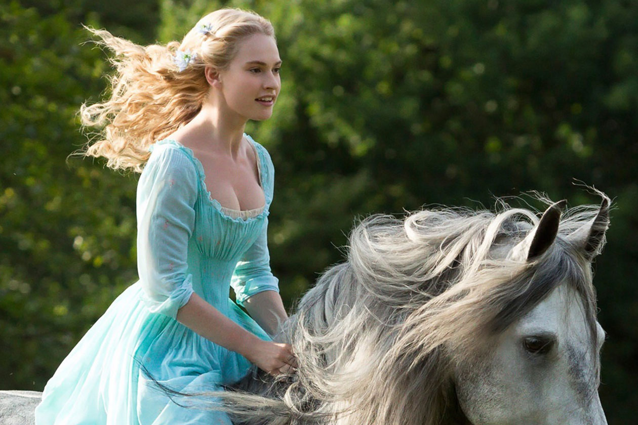lily james horse riding