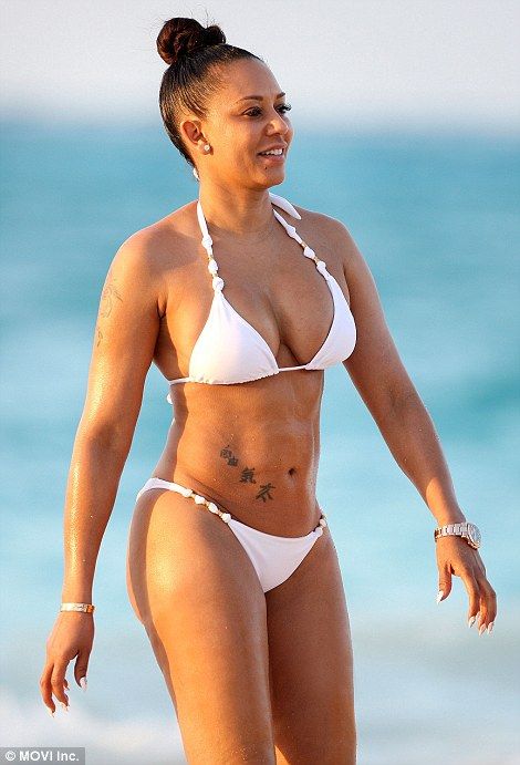 mel b cleavges sexy pic