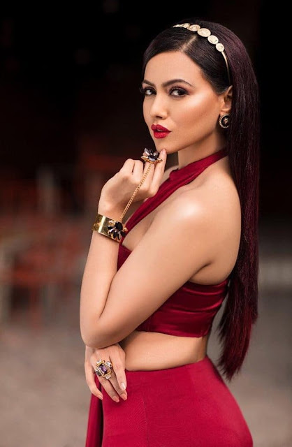 Bollywood Actress Sana Khan Poses for FabLook 9
