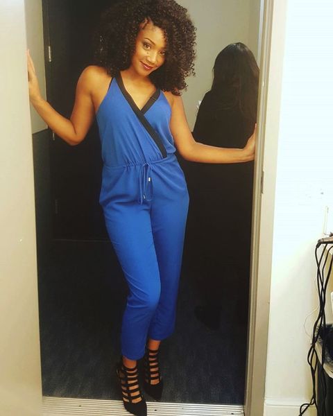 tiffany haddish blue dress