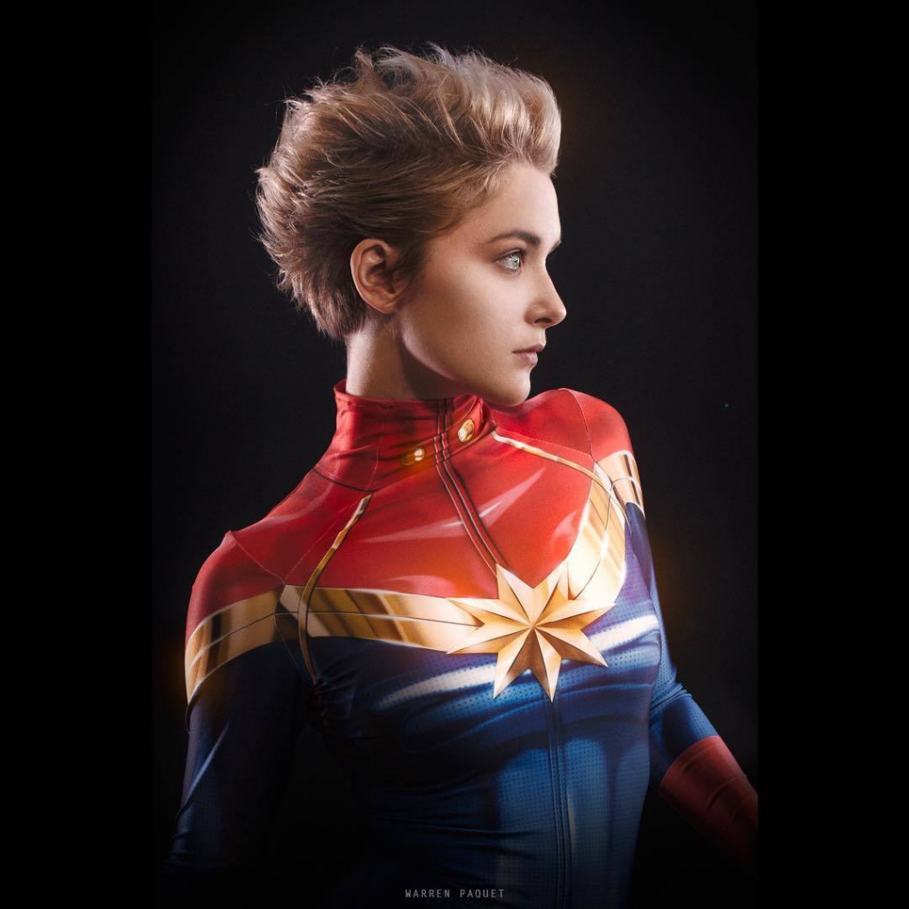 45 Sexy and Hot Captain Marvel Pictures – Bikini, Ass, Boobs 22
