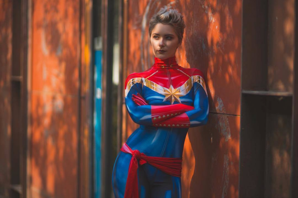 45 Sexy and Hot Captain Marvel Pictures – Bikini, Ass, Boobs 155