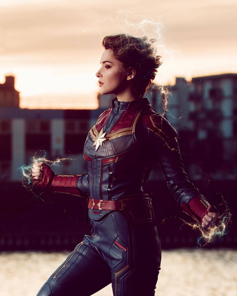 45 Sexy and Hot Captain Marvel Pictures – Bikini, Ass, Boobs 29