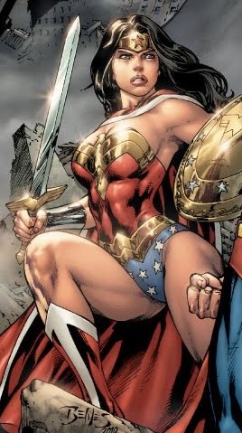 Wonder Woman Angry 