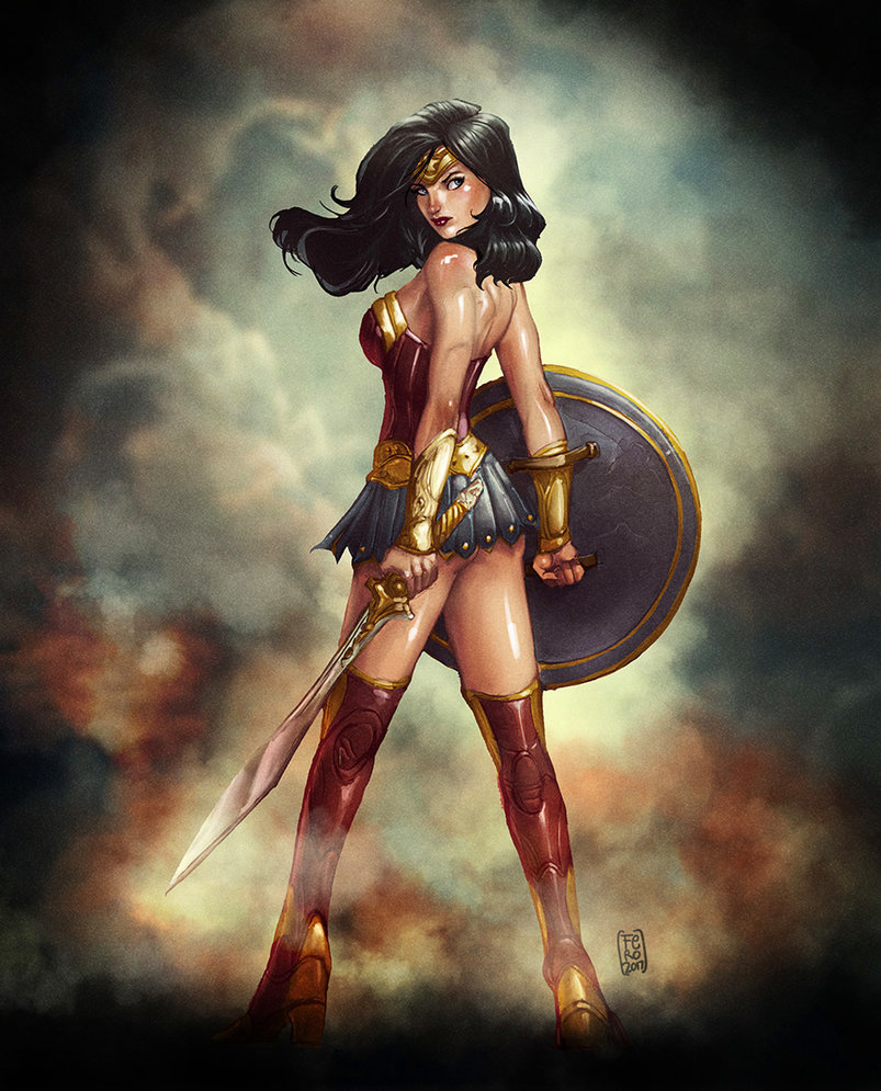 Wonder Woman Turn Look