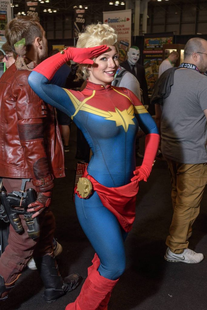 45 Sexy and Hot Captain Marvel Pictures – Bikini, Ass, Boobs 50