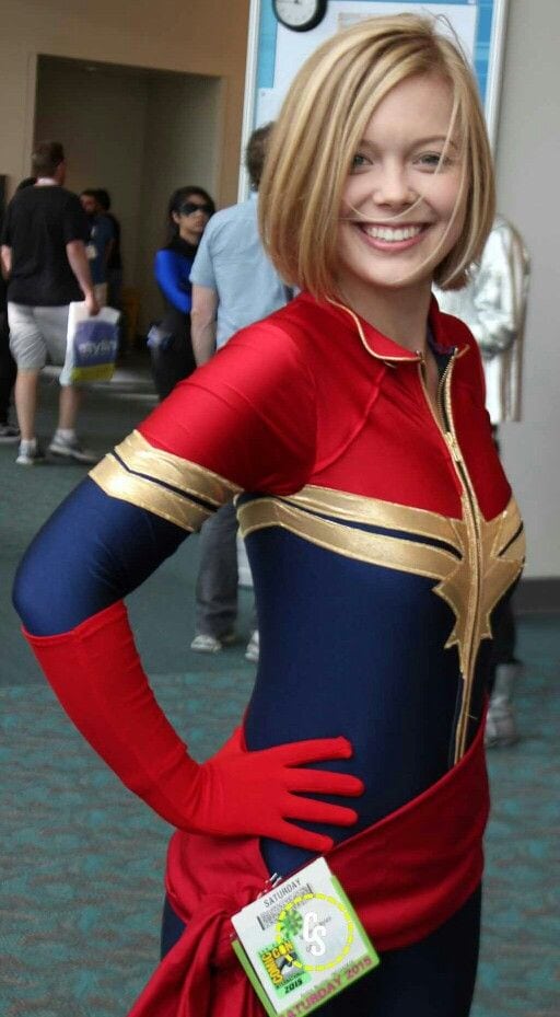 45 Sexy and Hot Captain Marvel Pictures – Bikini, Ass, Boobs 51
