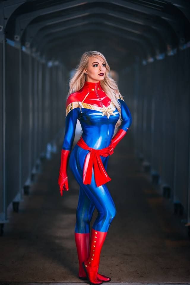 45 Sexy and Hot Captain Marvel Pictures – Bikini, Ass, Boobs 52