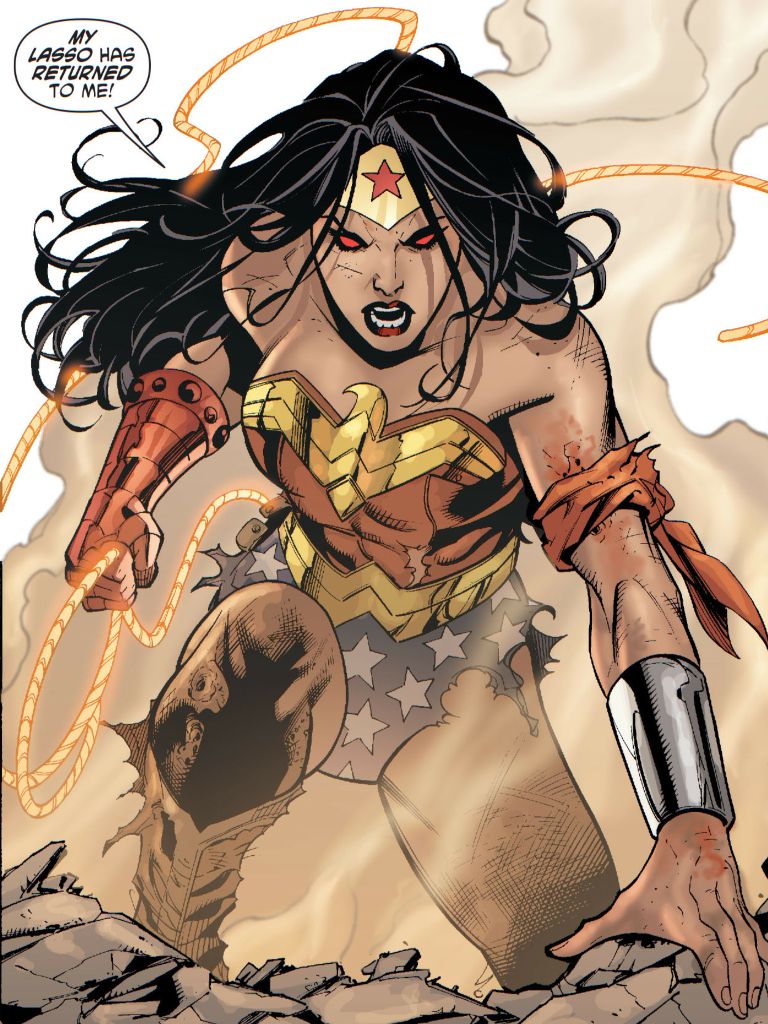 Wonder Woman Angry Face 