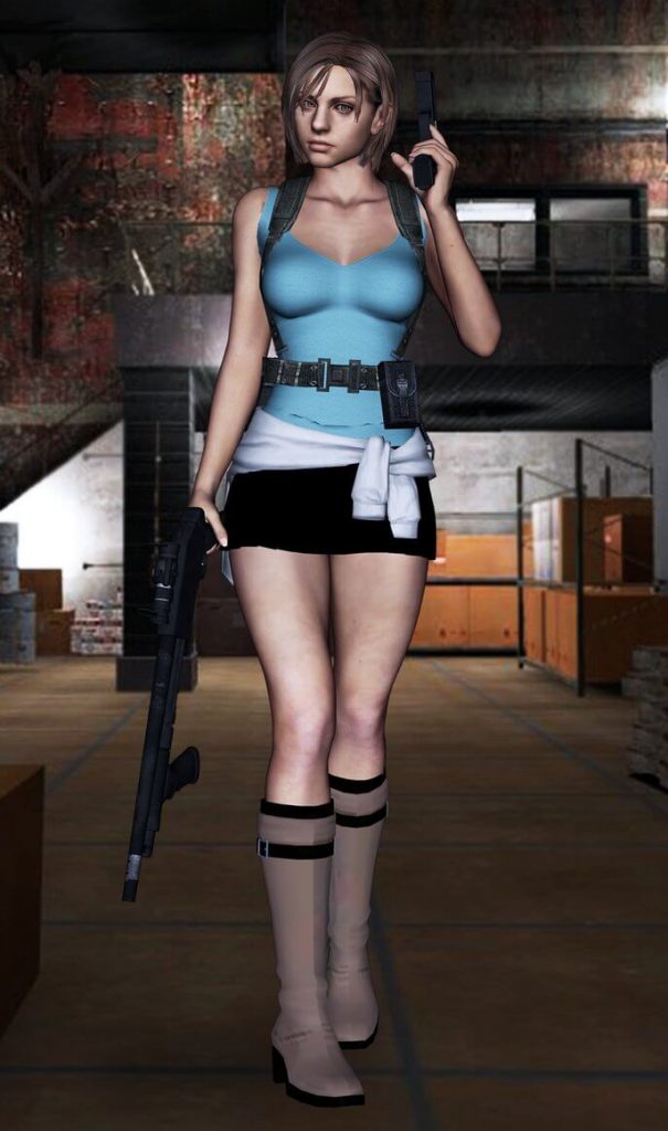 46 Sexy and Hot Jill Valentine Pictures – Bikini, Ass, Boobs 9