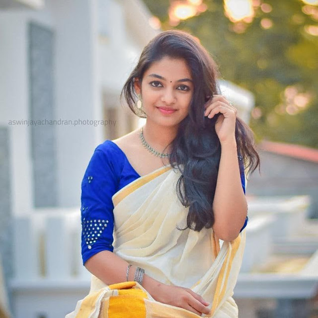 Kerala Actress Latest Cute Pics In Saree 3