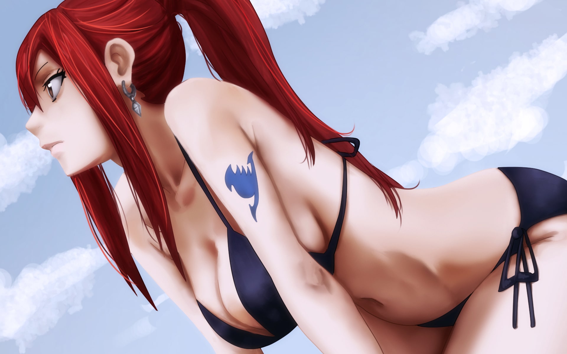 Erza Scarlet bikini.