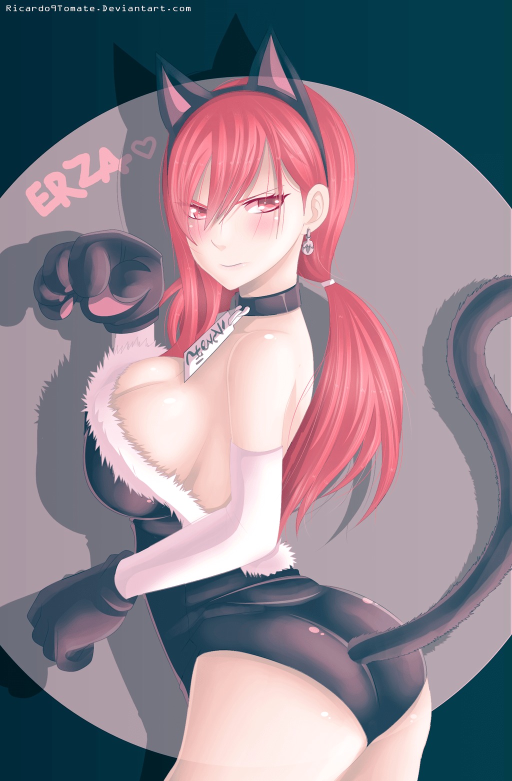 Erza Scarlet pussy cat