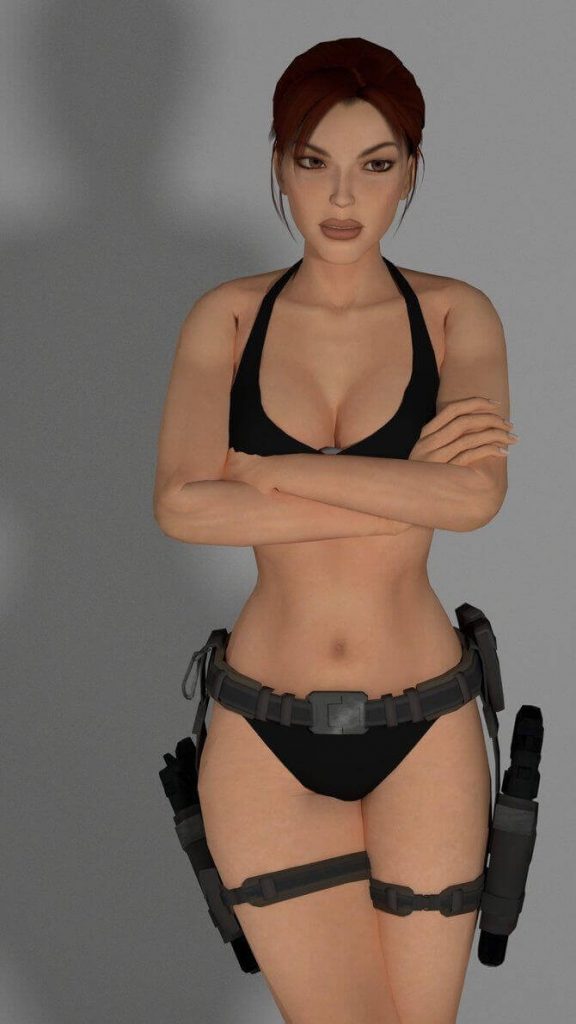 43 Sexy and Hot Lara Croft Pictures – Bikini, Ass, Boobs 6