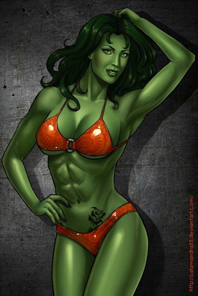 50 Sexy and Hot She Hulk Pictures – Bikini, Ass, Boobs 16