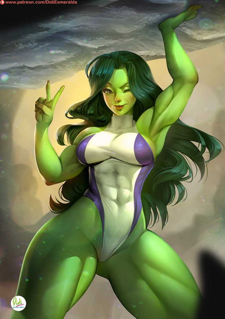 50 Sexy and Hot She Hulk Pictures – Bikini, Ass, Boobs 17
