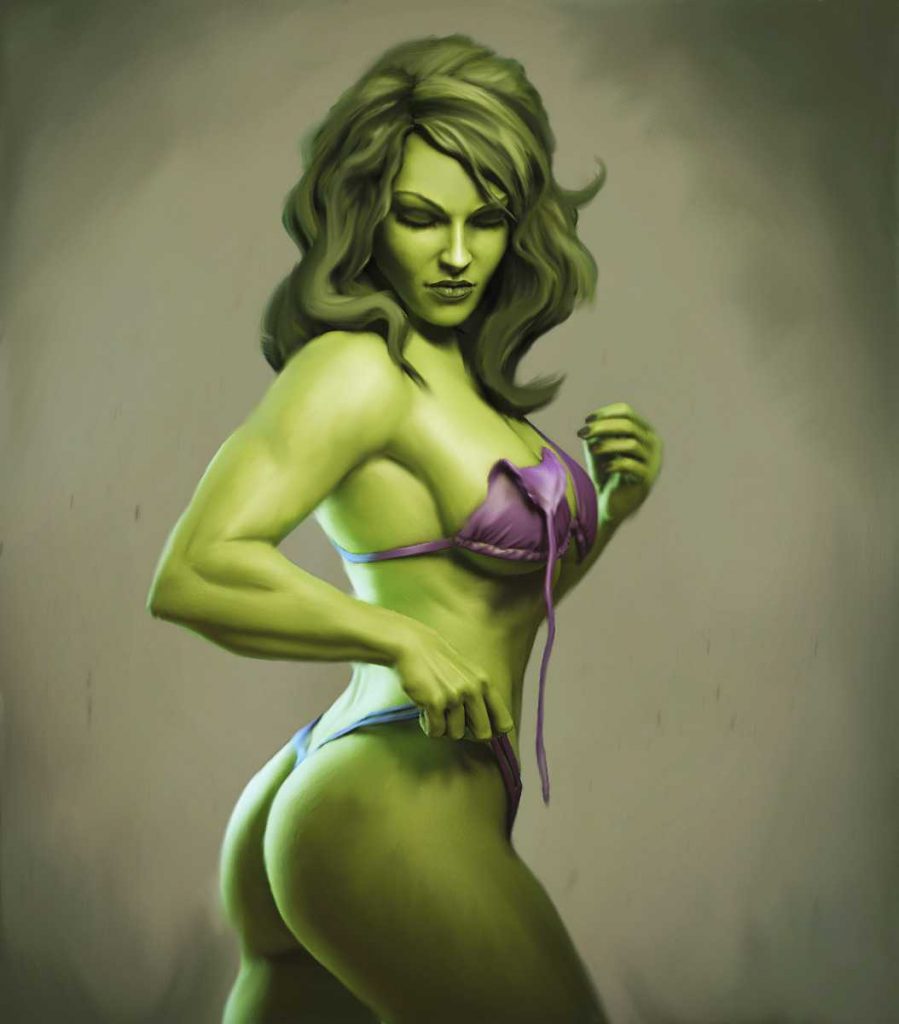 50 Sexy and Hot She Hulk Pictures – Bikini, Ass, Boobs 19