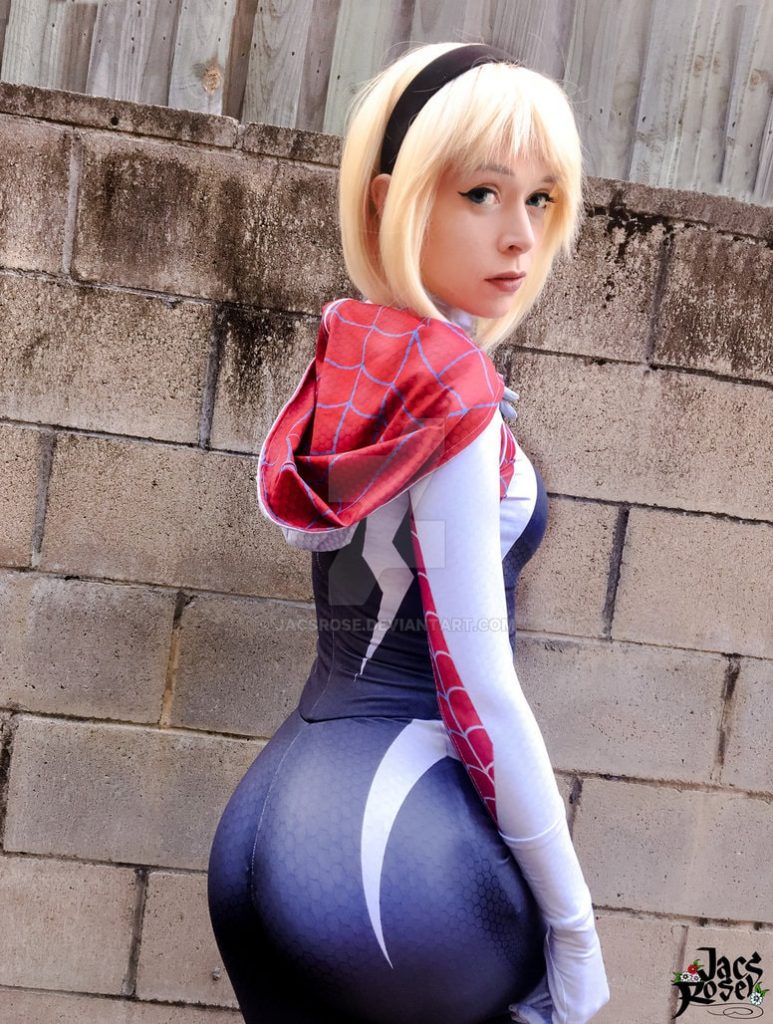 49 Sexy and Hot Spider Gwen Pictures – Bikini, Ass, Boobs 79