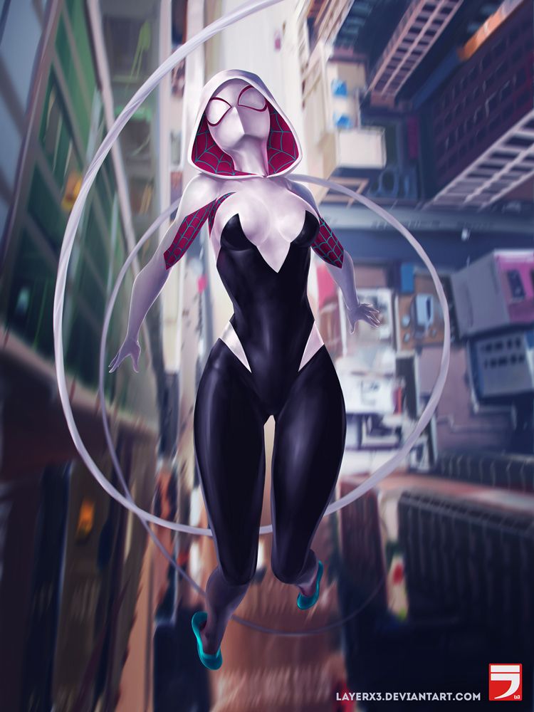 49 Sexy and Hot Spider Gwen Pictures – Bikini, Ass, Boobs 122