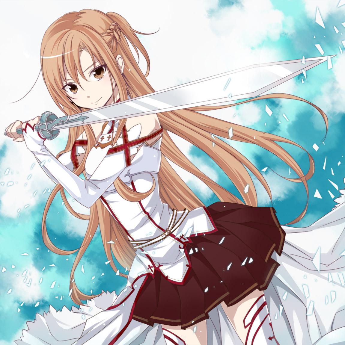 70+ Hot Pictures Of Yūki Asuna from Sword Art Online Are Simply Gorgeous 214