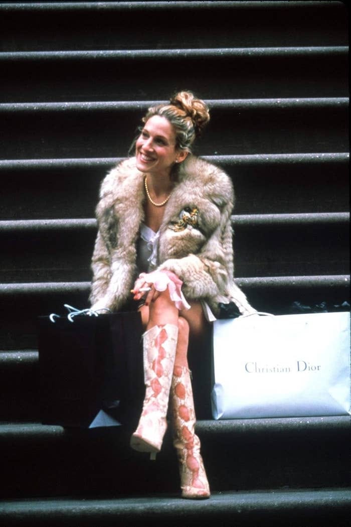 51 Hot Pictures Of Carrie Bradshaw Which Are Inconceivably Beguiling 33